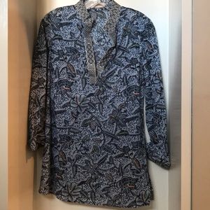 Tory burch long blouse